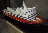 custom made model of 134m Ferry